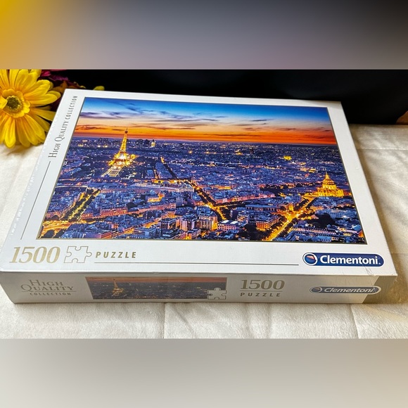 NEW Clementoni “Paris View” 1500pc High Quality Puzzle 🧩 33.25” x 23.25” Sealed - Picture 6 of 6